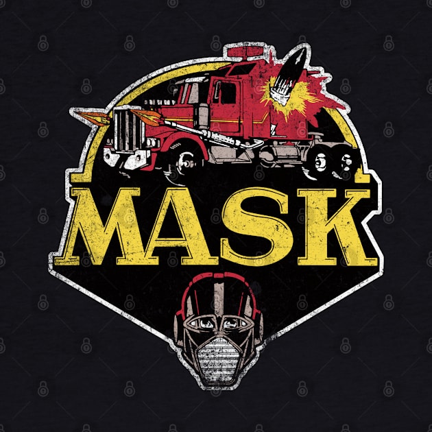 Vintage Mask Armored Strike Design by Cultture